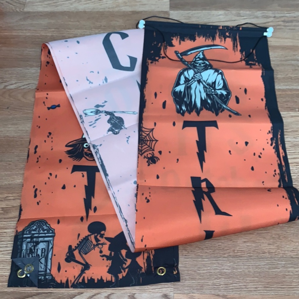 Halloween Banners with String Lights